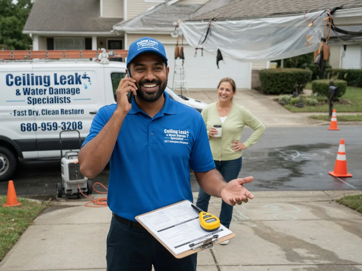 Ceiling Leak Cleanup Awendaw, SC FAQs